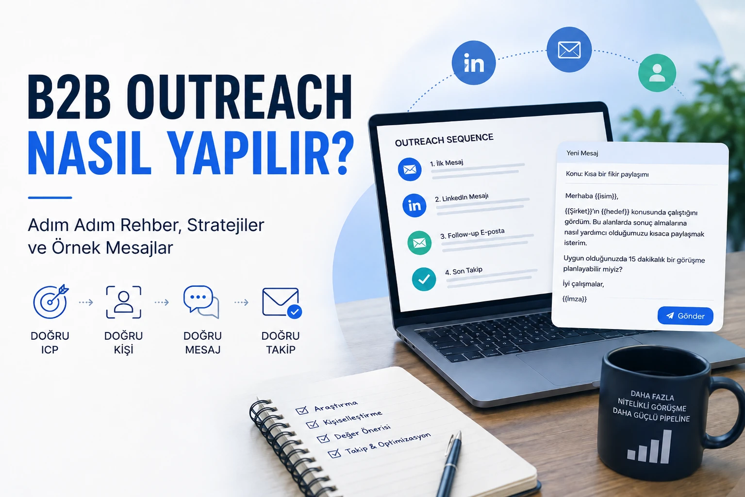 B2B Outreach Nasıl Yapılır? 10 Adımlık Rehber