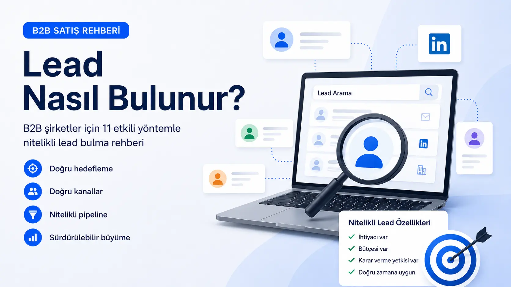 Lead Nasıl Bulunur? B2B Lead Bulma Rehberi