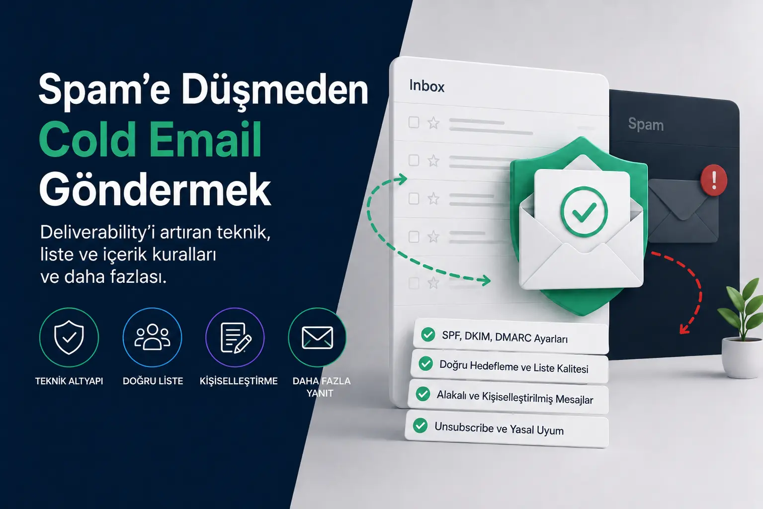 Spam’e Düşmeden Cold Email Göndermek