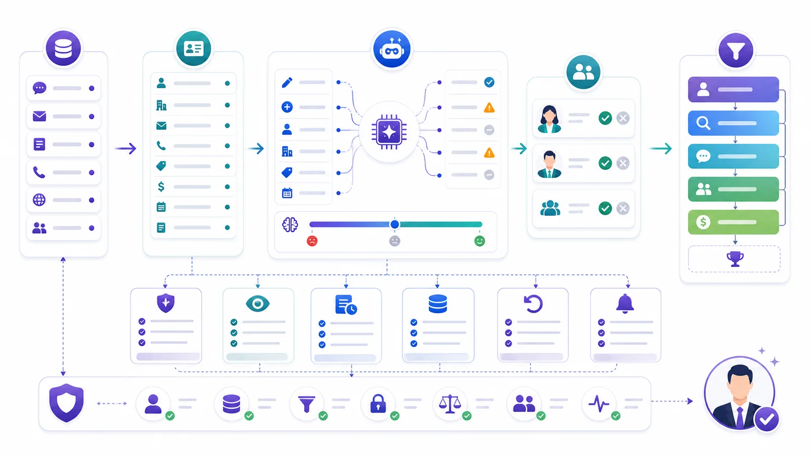 AI CRM Automation: How to Enrich and Route Leads Without Losing Control