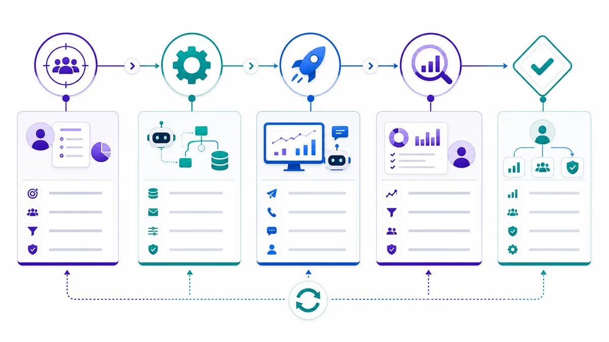 Thirty-day AI sales automation pilot timeline from scope to rollout decision