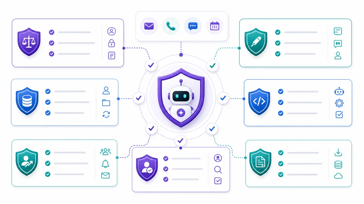 Guardrails checklist for safe AI sales automation