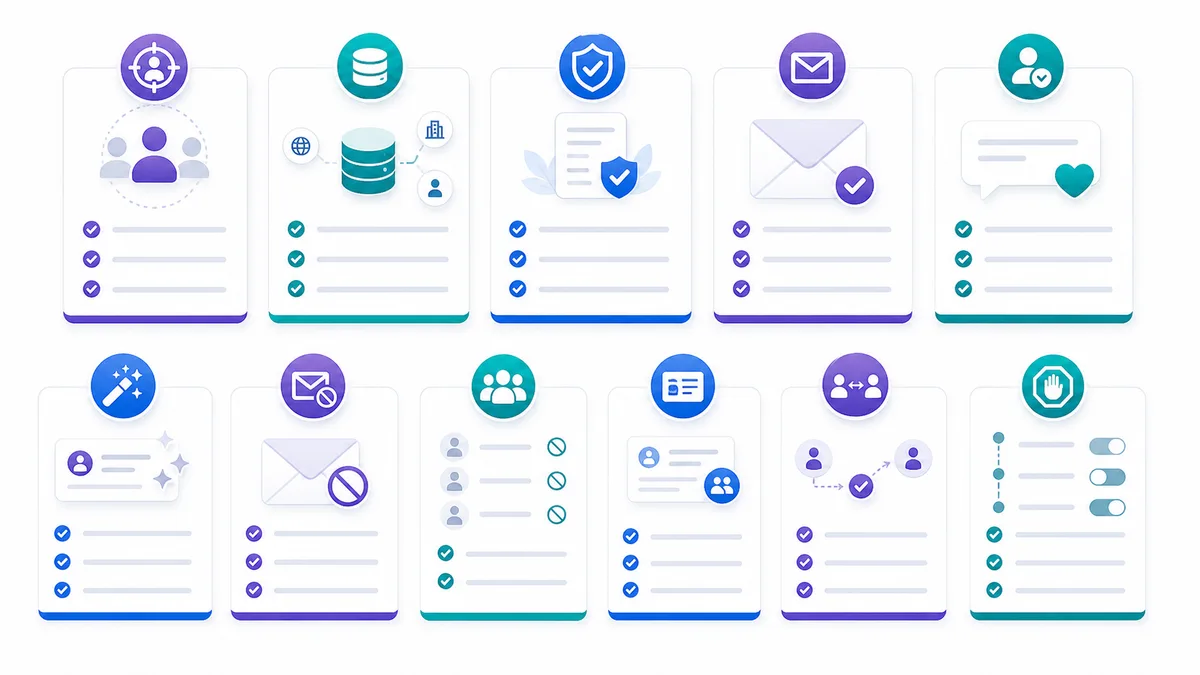 Cold email gönderim checklist’i: ICP, veri, uyumluluk, sender setup, opt-out, CRM ve stop rule