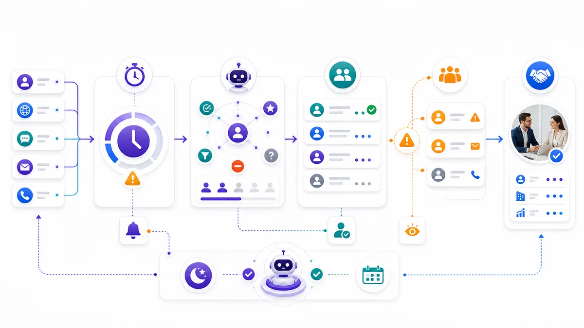 Speed to lead SLA ve inbound lead owner atama modeli