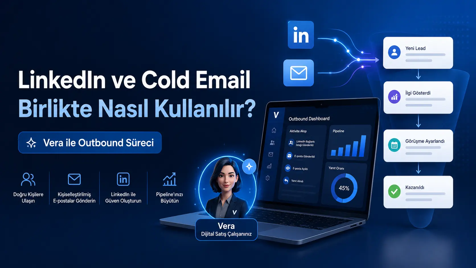 LinkedIn ve Cold Email Birlikte Nasıl Kullanılır?